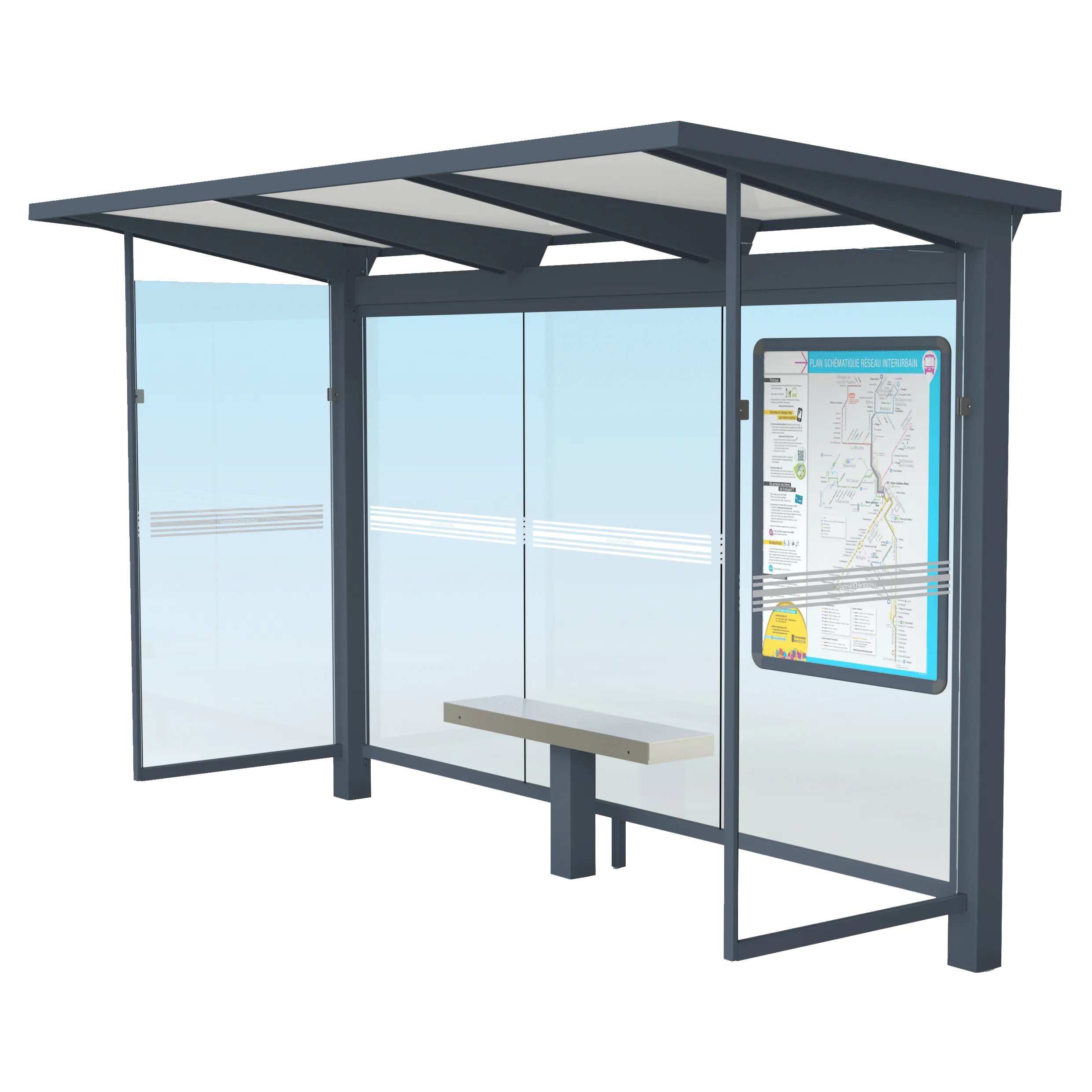 Arrêts de bus connectés et intelligents