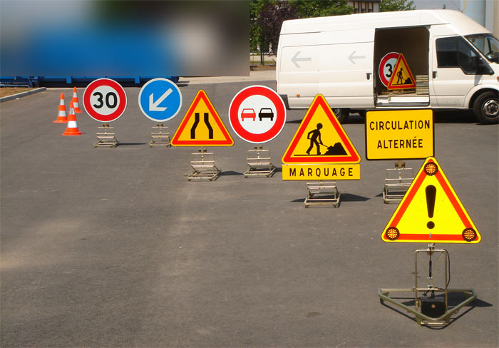 Signalisation de chantier