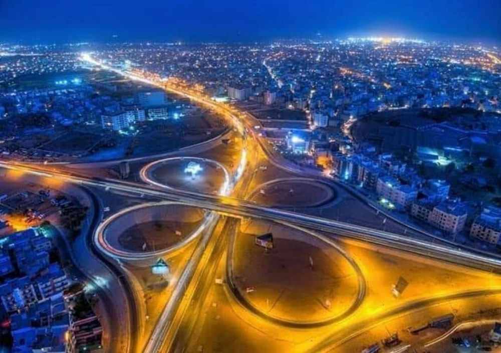 Infrastructure routière moderne